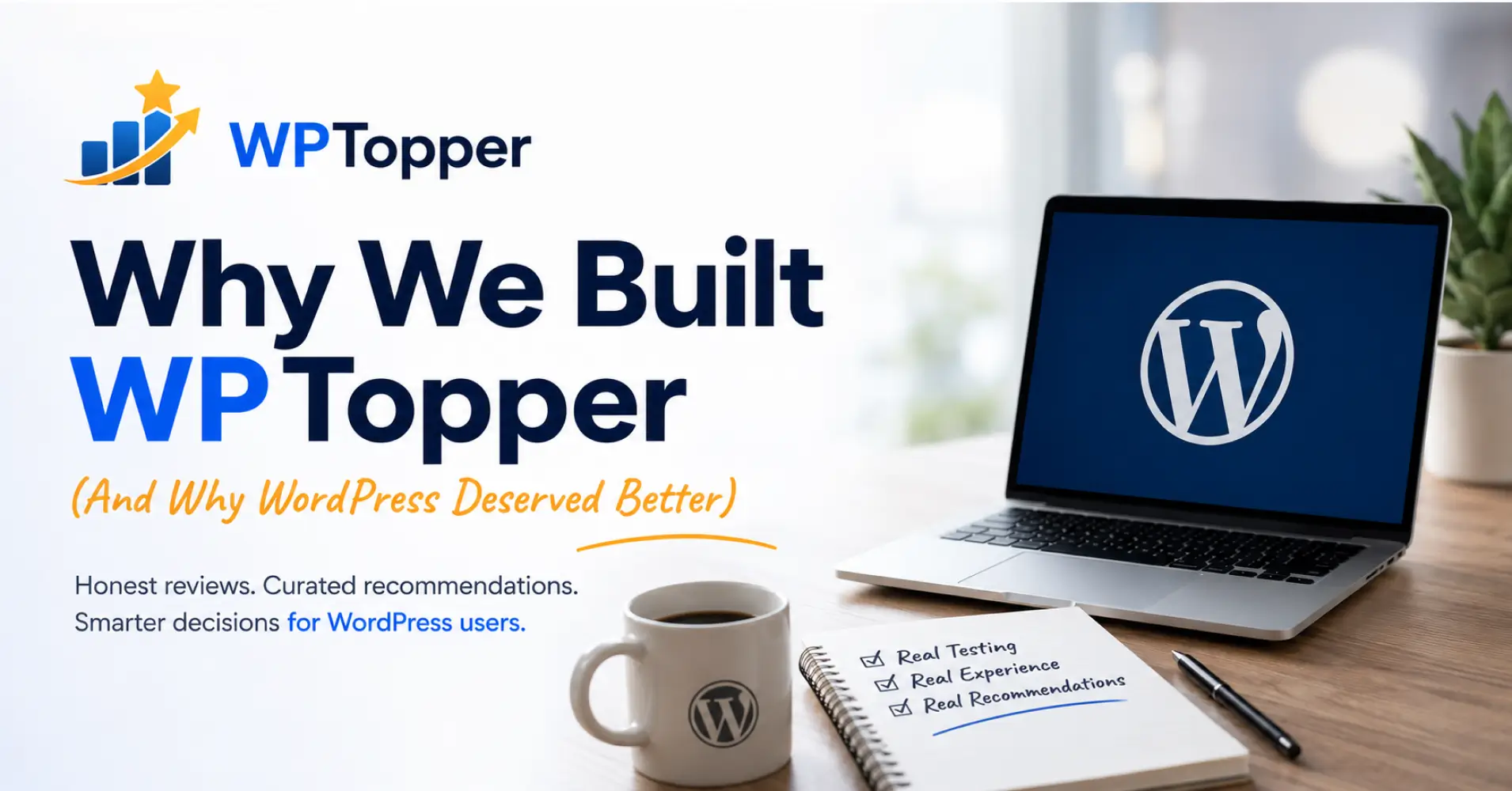 Why We Built WPTopper (And Why WordPress Deserved Better)