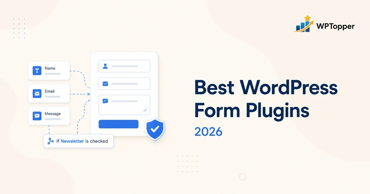 Best WordPress Form Plugins in 2026: Free and Paid Options Compared