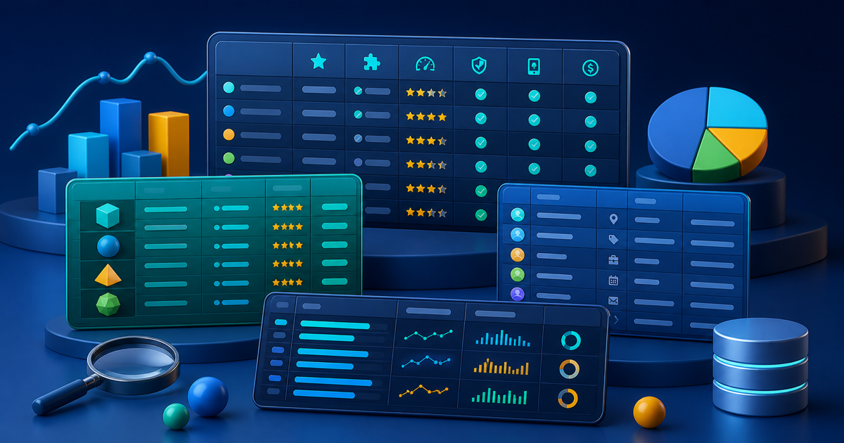 Best WordPress Table Plugins in 2026: 7 Options Compared