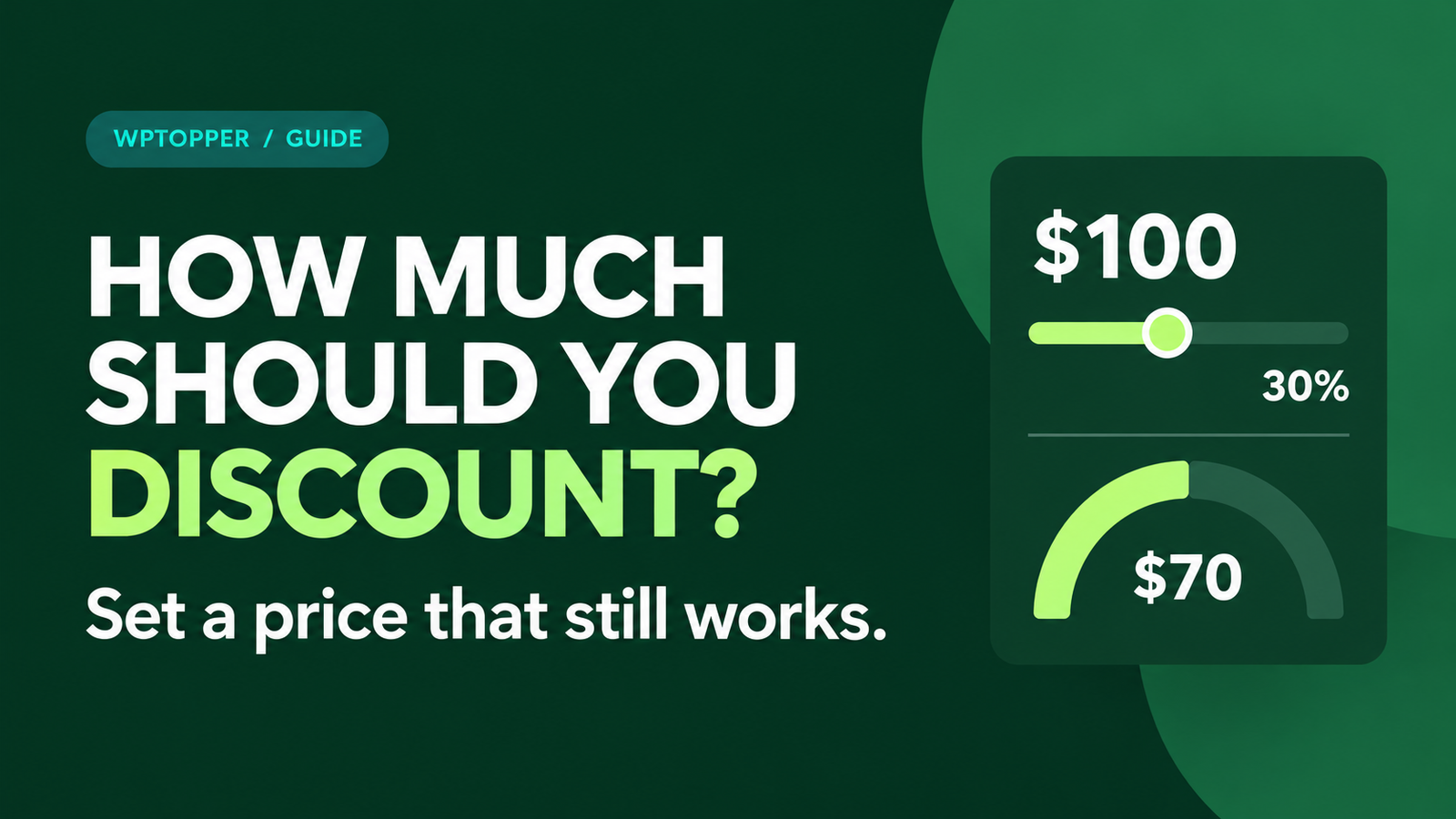 How Much Should You Discount a WordPress Plugin or Theme?